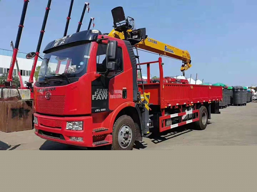 7月行情速遞：解放J6單橋8噸隨車吊價(jià)格